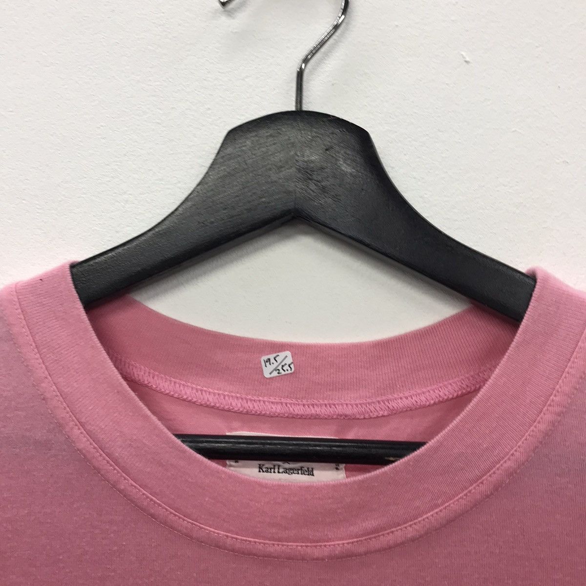 Designer × Karl Lagerfeld *Rare!! Karl Langerfeld Spellout Embroidery Tee Size US M / EU 48-50 / 2 - 3 Thumbnail