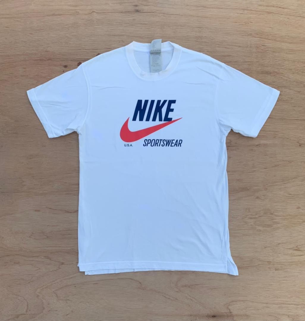 image of Nike Big Logo Swoosh C6 in White, Men's (Size XL)