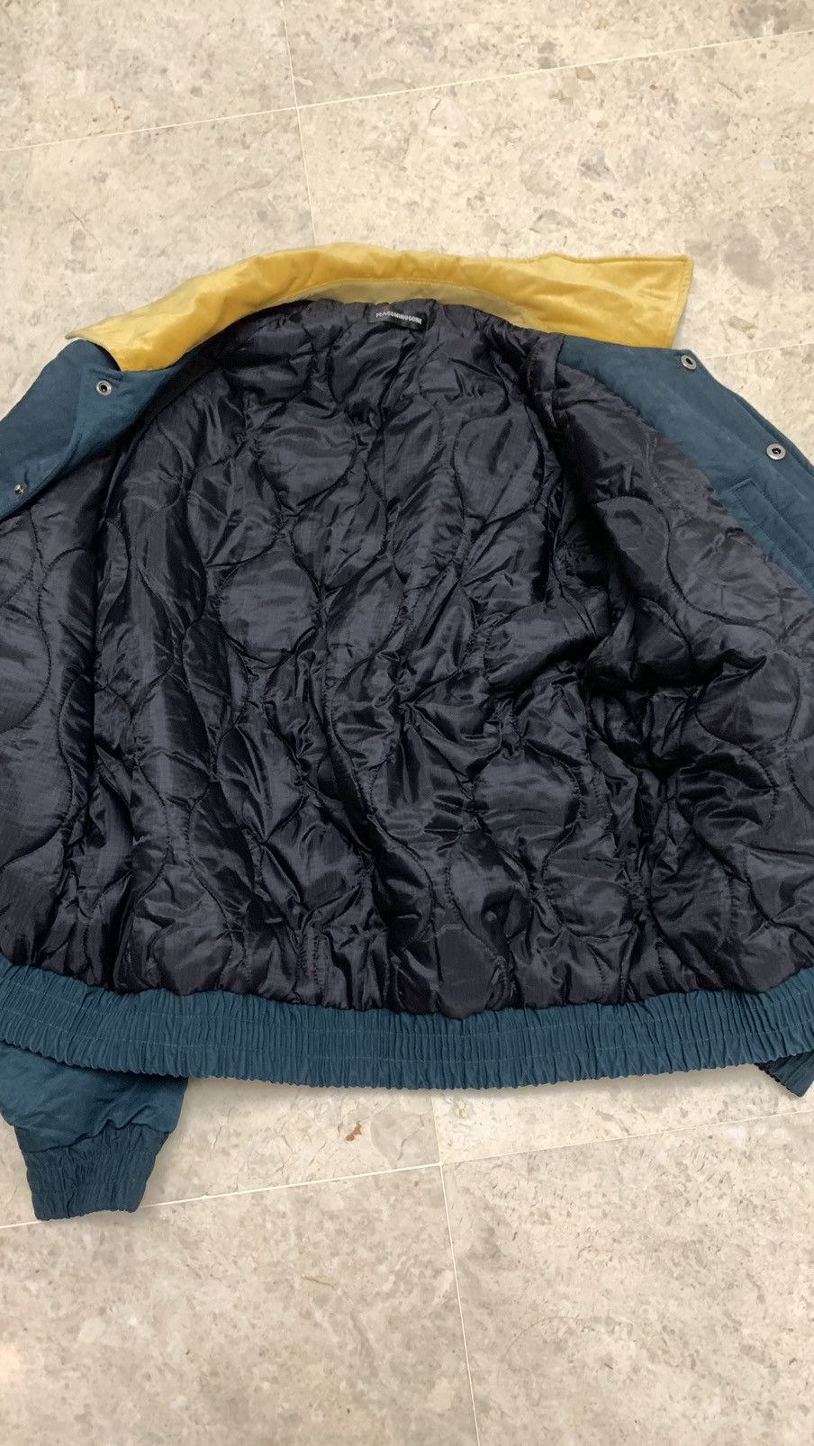 peaceminusone Rare Peaceminusone G-Dragon test pattern bomber jacket Size US XL / EU 56 / 4 - 12 Thumbnail