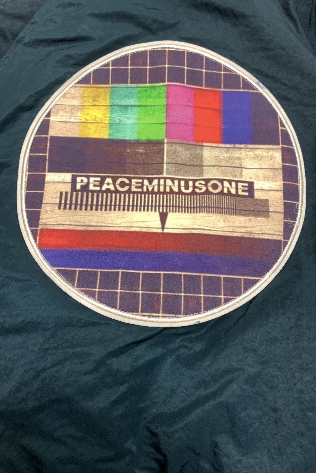 peaceminusone Rare Peaceminusone G-Dragon test pattern bomber jacket Size US XL / EU 56 / 4 - 4 Thumbnail