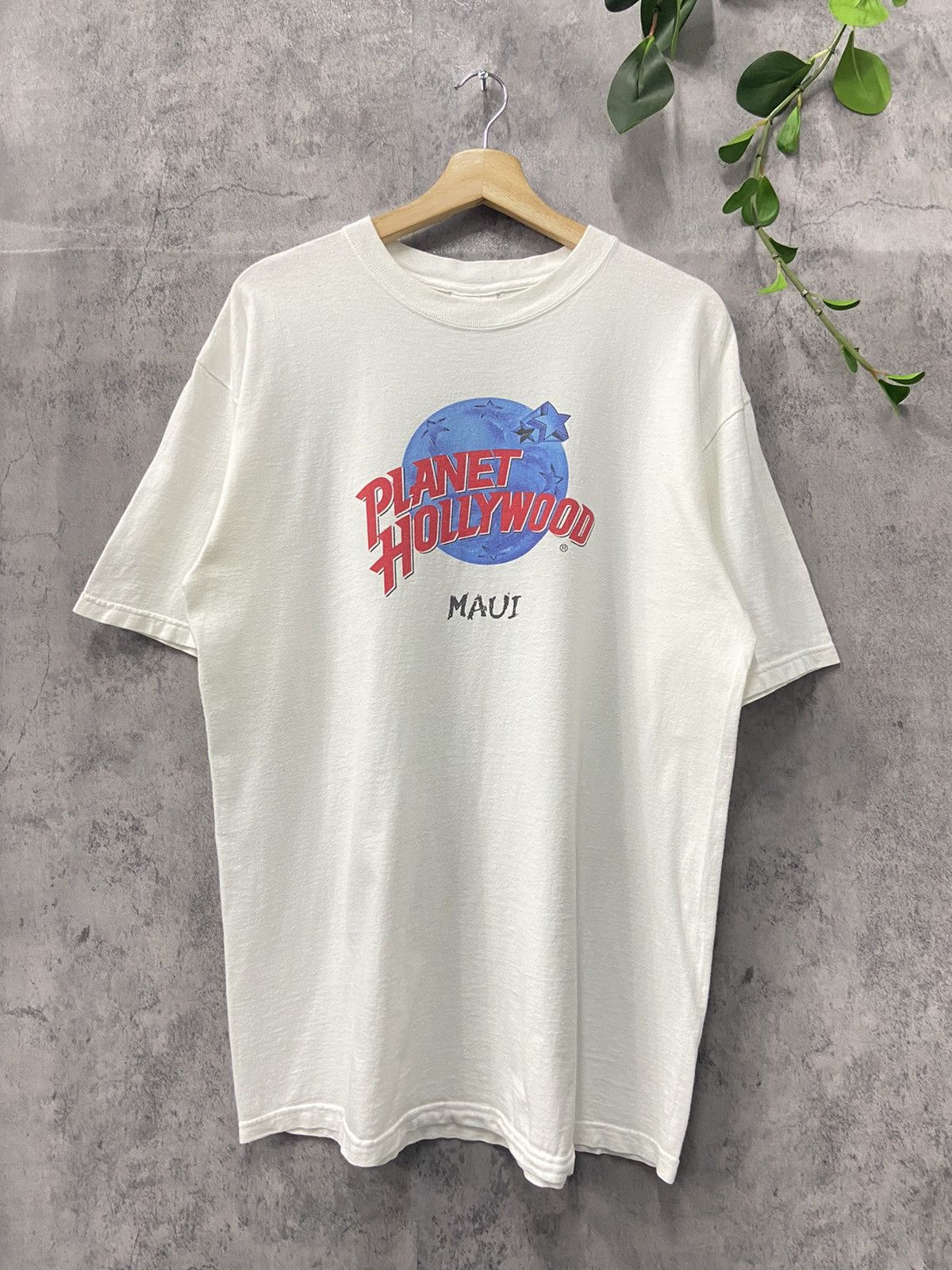 Planet Hollywood × Vintage Vintage Planet Hollywood Maui Tshirt Size US L / EU 52-54 / 3 - 1 Thumbnail