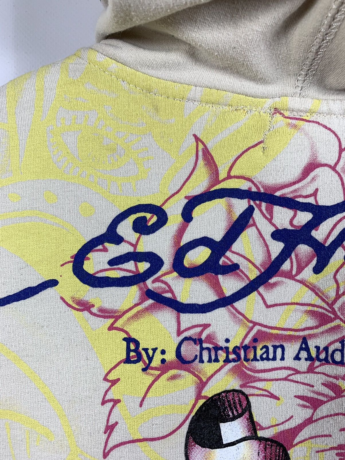 Christian Audigier WMNS Vintage Ed Hardy By Christian Audigier Japan Hoodie Size ONE SIZE - 14 Thumbnail