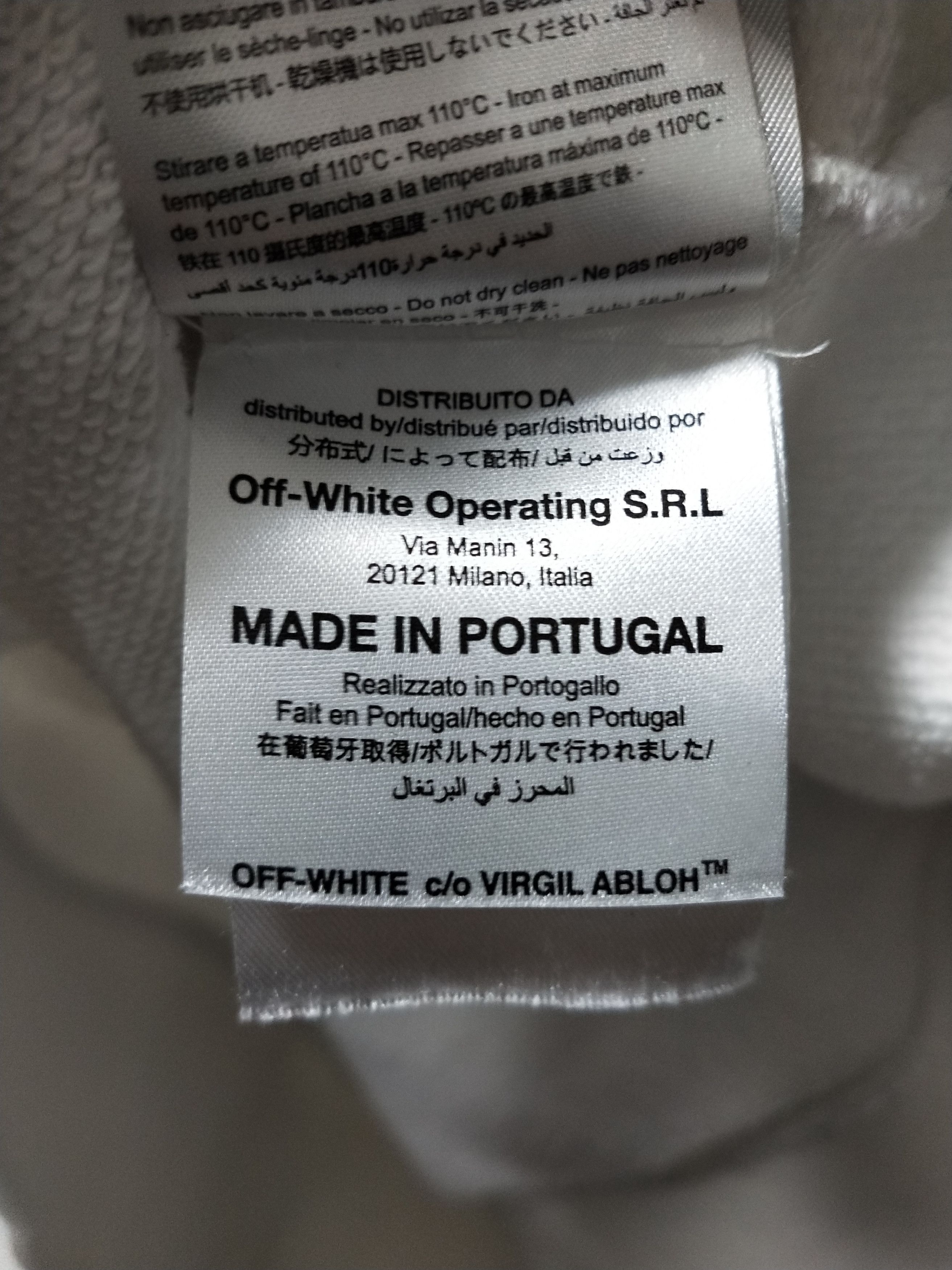 Off-White Caravaggio “MIRROR MIRROR” Arrows Hoodie Size US M / EU 48-50 / 2 - 7 Thumbnail