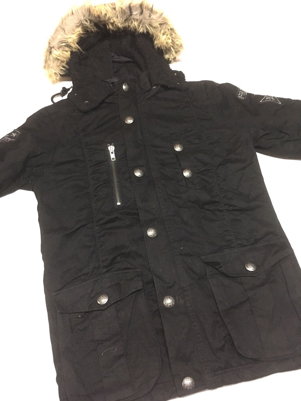 Japanese Brand × Vintage Sky military original wear parka street style jacket Size US M / EU 48-50 / 2 - 7 Thumbnail