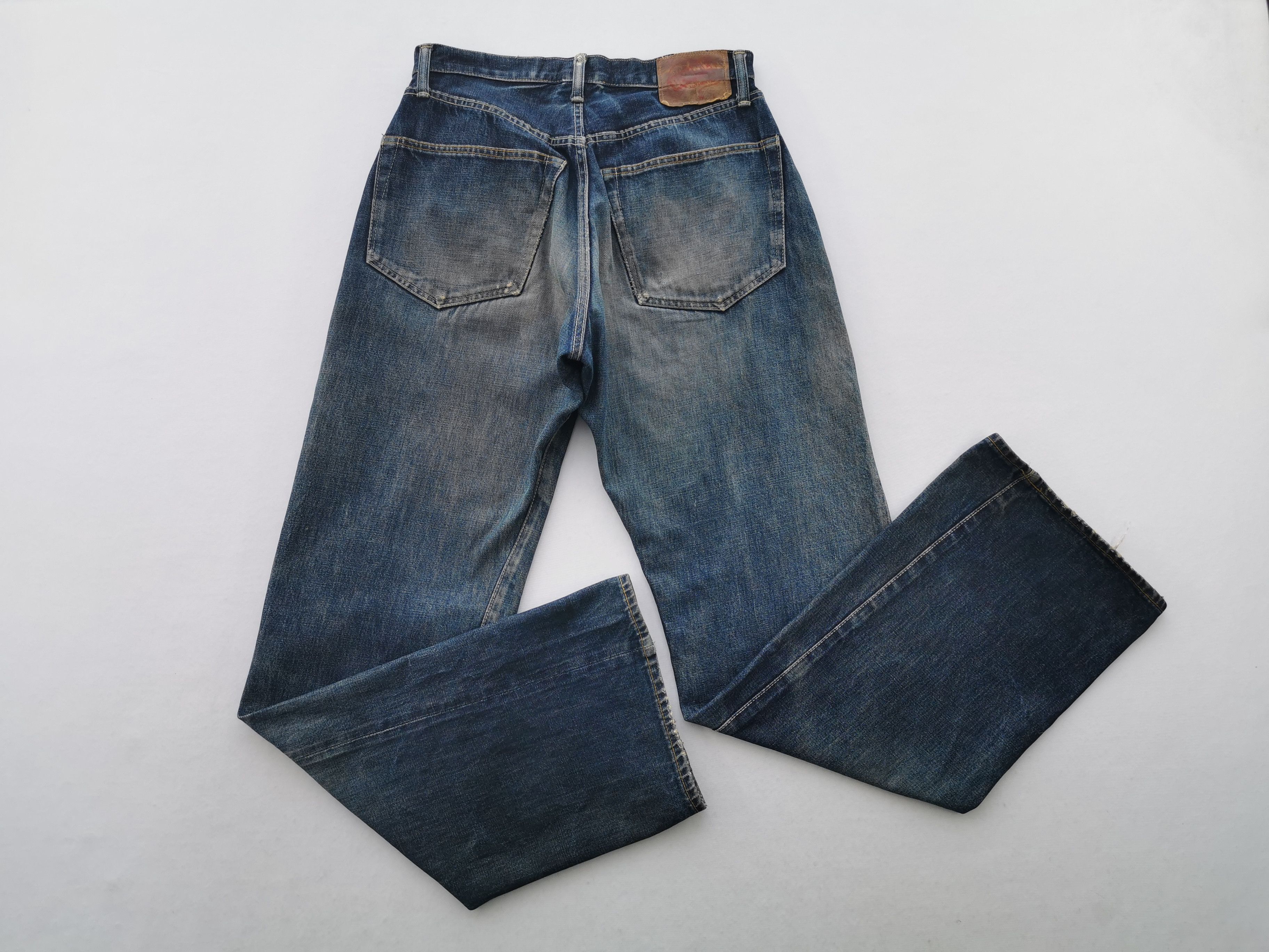 Distressed Jeans Denime Selvedge Denim Jeans Size 29