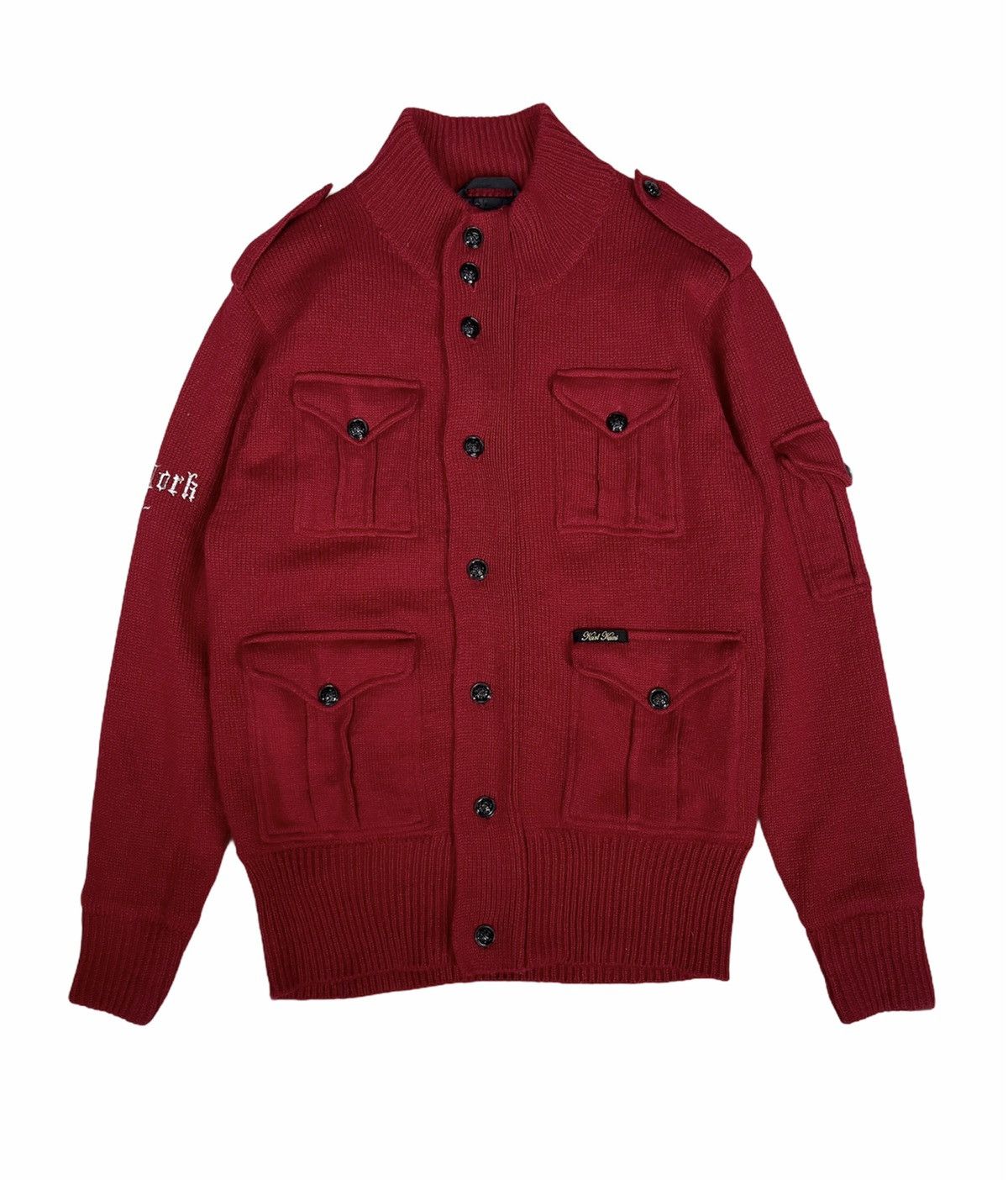 Karl Kani KARL KANI NEW YORK 1989 MULTIPOCKET KNIT JACKET Size US L / EU 52-54 / 3 - 1 Thumbnail