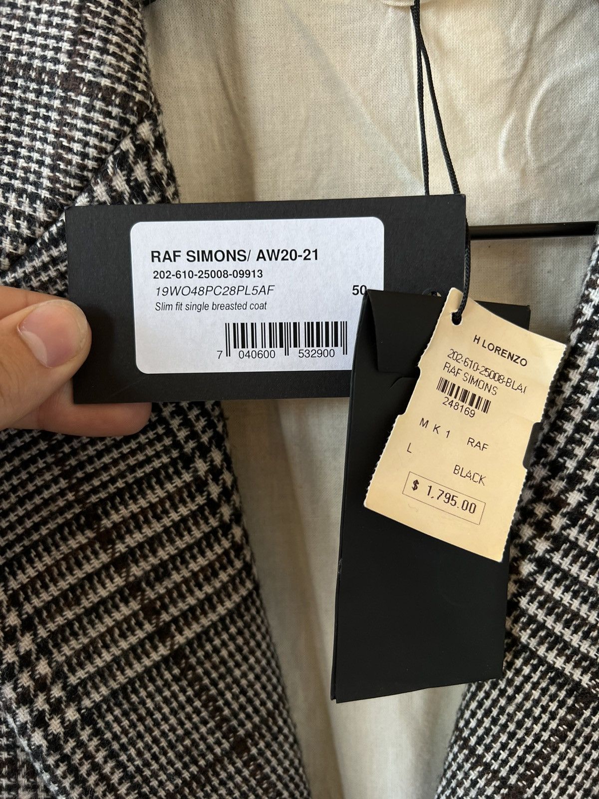 Raf Simons Raf Simons Single Breasted Coat AW20-21 Size US M / EU 48-50 / 2 - 8 Thumbnail