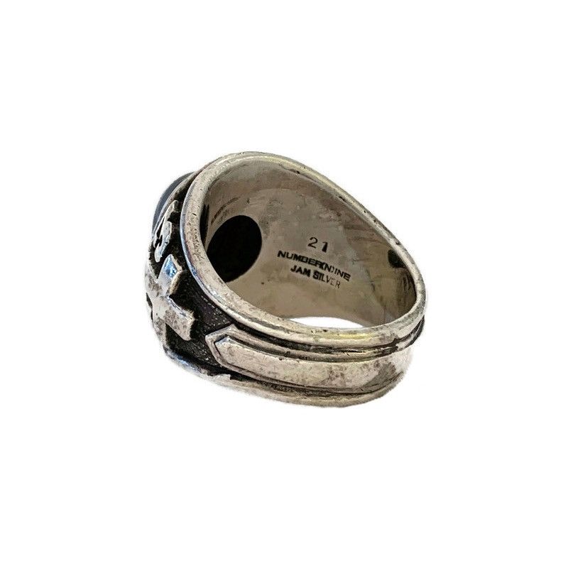 Number (N)ine Number (N)ine 2001SS School Of Visual Comedy College Ring Size ONE SIZE - 3 Thumbnail