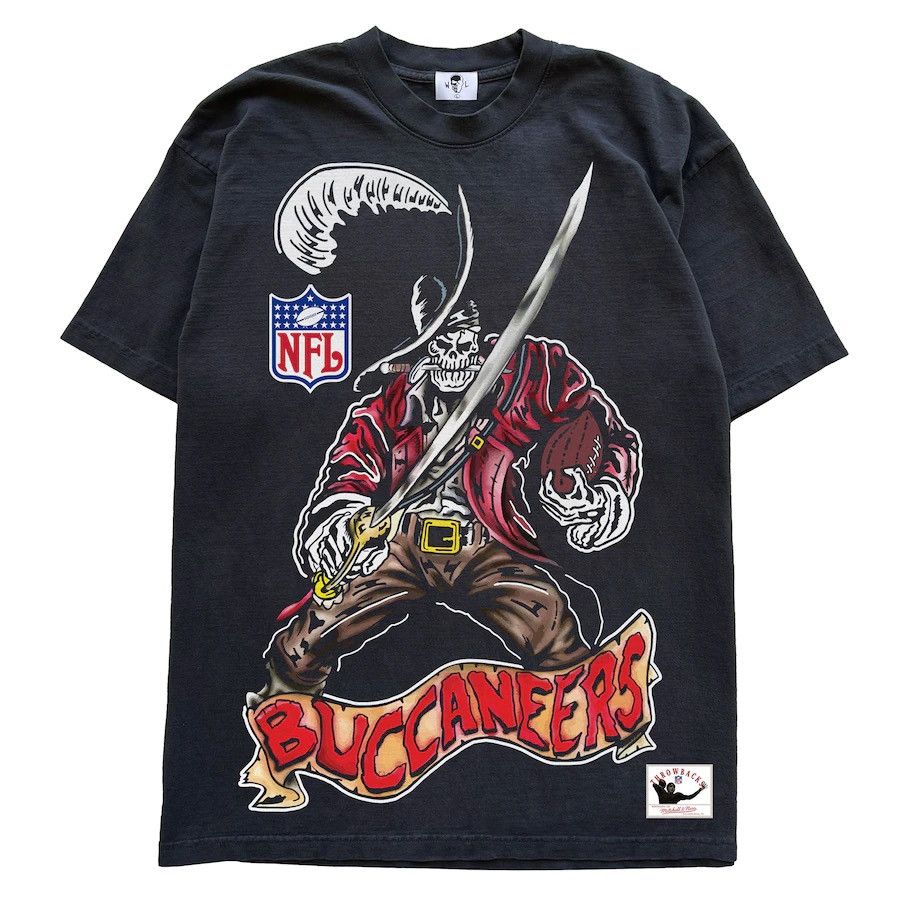 image of Warren Lotas X Tampa Bay Buccaneers Nfl T-Shirt in Black, Men's (Size XL)