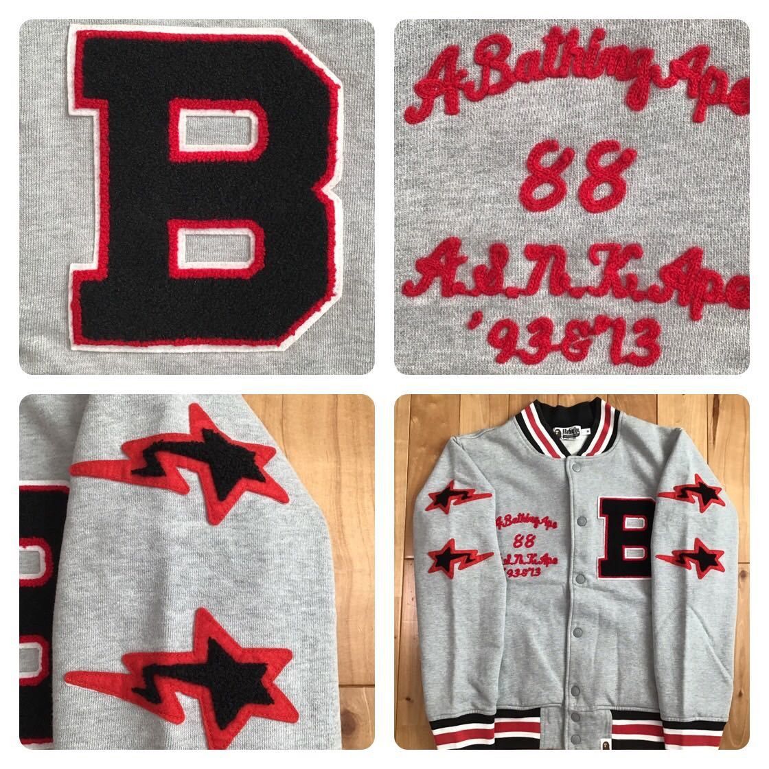 Bape BAPE STA sweat varsity jacket a bathing ape star Size US M / EU 48-50 / 2 - 5 Thumbnail