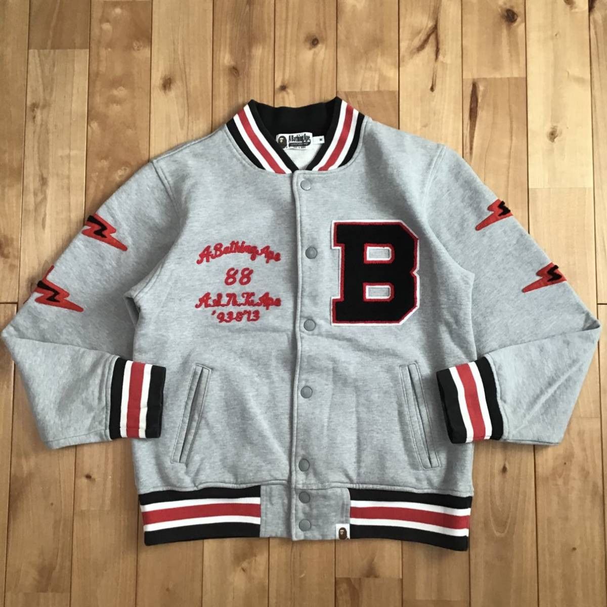 Bape BAPE STA sweat varsity jacket a bathing ape star Size US M / EU 48-50 / 2 - 2 Thumbnail