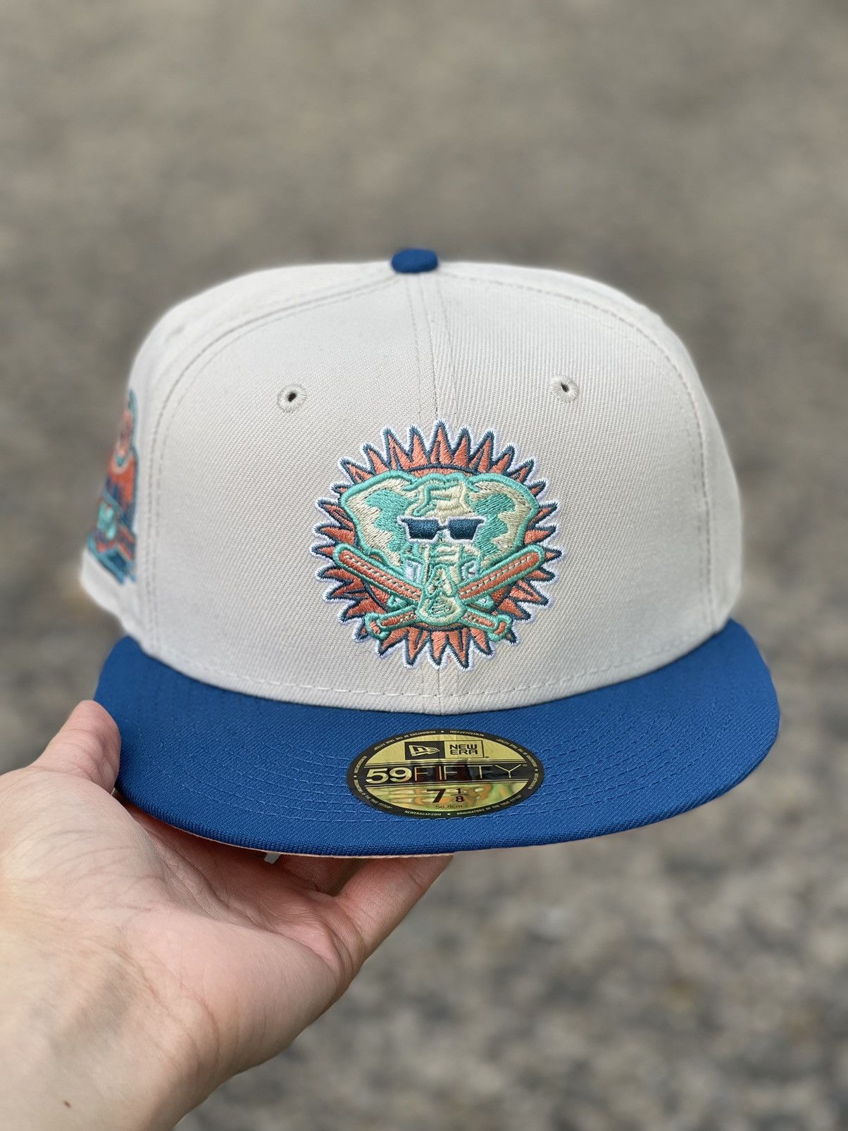 Hat Club Hat Club Exclusive “Ocean Drive” Oakland Athletics 7 1/8 Size ONE SIZE - 2 Thumbnail