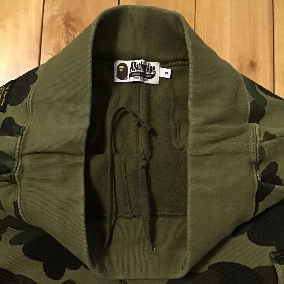 Bape BAPE Sweat cargo shorts 1st camo green ape ★size S Size US 30 / EU 46 - 5 Thumbnail