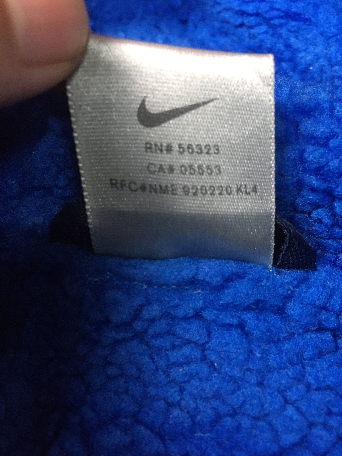 Nike × Vintage Vintage Nike big logo embroidery long jacket Size US XL / EU 56 / 4 - 14 Thumbnail