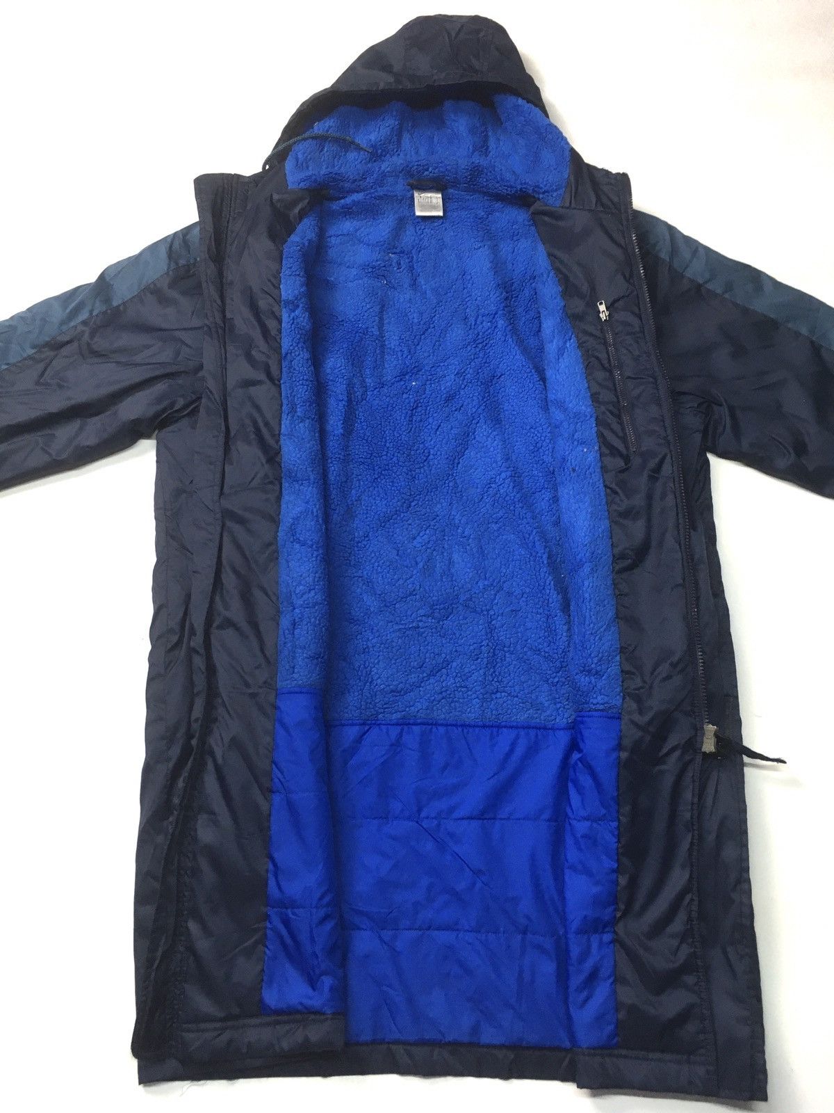 Nike × Vintage Vintage Nike big logo embroidery long jacket Size US XL / EU 56 / 4 - 10 Thumbnail