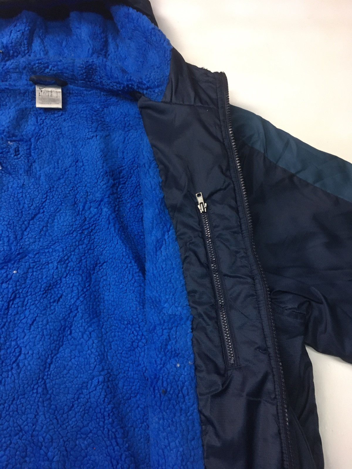 Nike × Vintage Vintage Nike big logo embroidery long jacket Size US XL / EU 56 / 4 - 11 Thumbnail