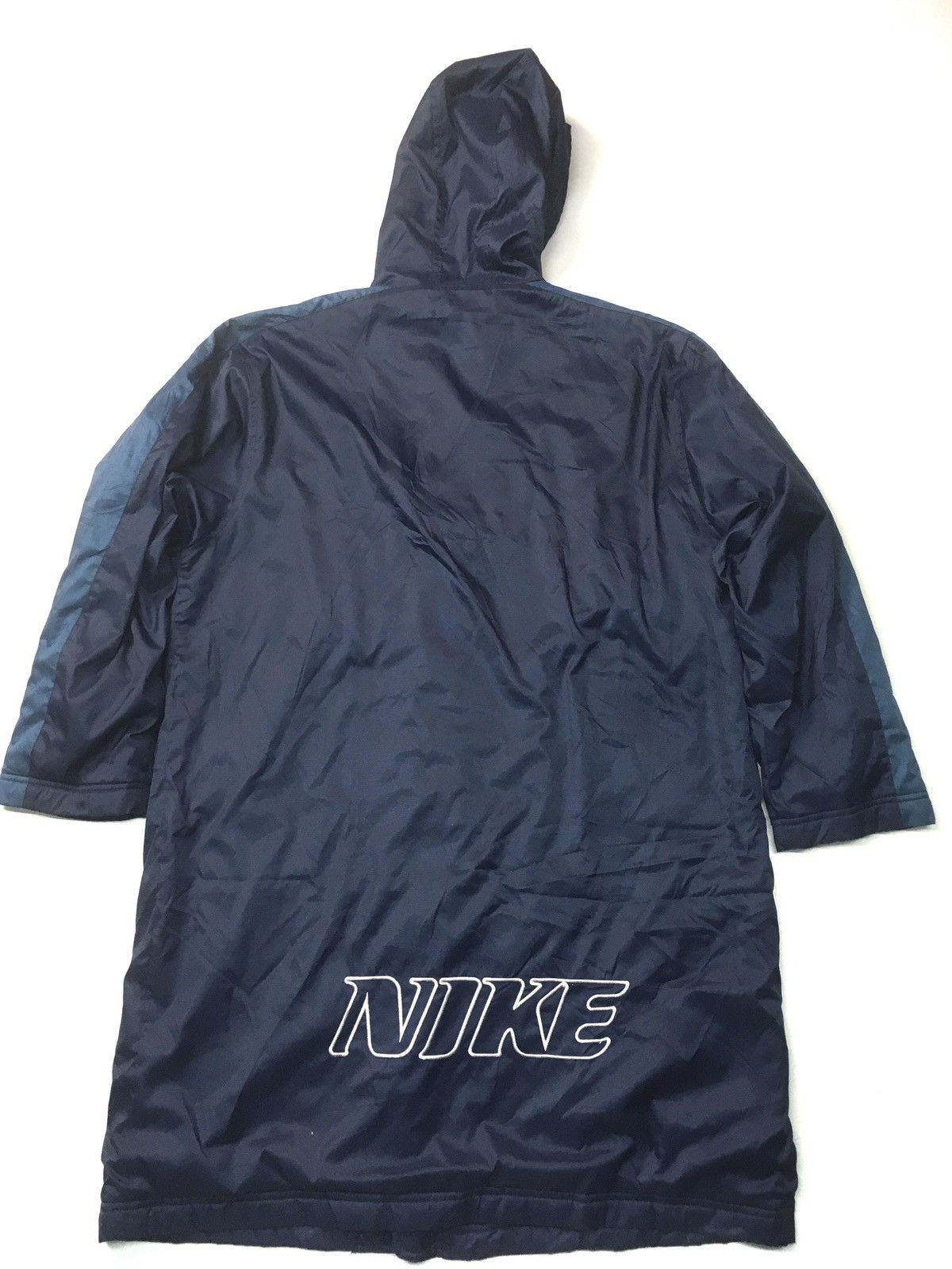 Nike × Vintage Vintage Nike big logo embroidery long jacket Size US XL / EU 56 / 4 - 2 Thumbnail