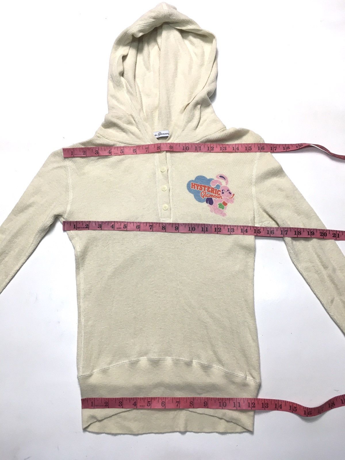 Hysteric Glamour × Japanese Brand × Vintage vintage hysteric glamour stretch sweater hoodie for girls Size US XXS / EU 40 - 3 Thumbnail