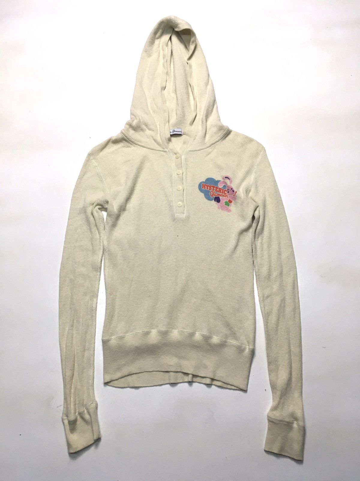 Hysteric Glamour × Japanese Brand × Vintage vintage hysteric glamour stretch sweater hoodie for girls Size US XXS / EU 40 - 1 Thumbnail