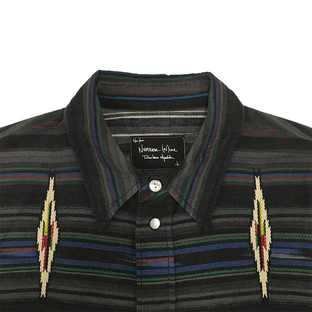 Number (N)ine Number (N)ine 2007AW Ortega Button Up Shirt Size US M / EU 48-50 / 2 - 2 Thumbnail
