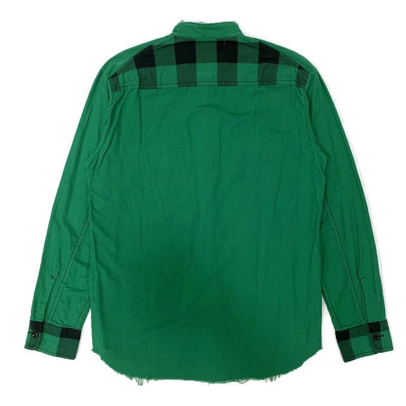 Number (N)ine Number (N)ine 08AW Plaid Button Up Shirt Size US L / EU 52-54 / 3 - 2 Thumbnail