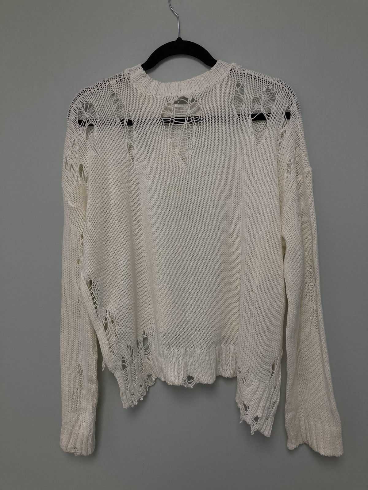 R13 Cotton shredded Sweater. Medium Size M / US 6-8 / IT 42-44 - 5 Thumbnail