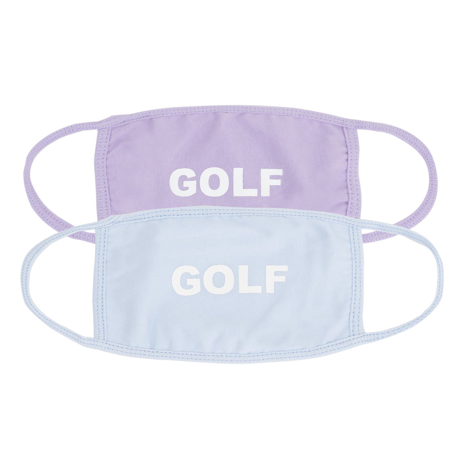 Golf Face Mask Lavender/Blue