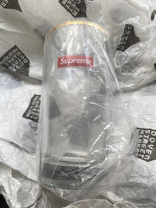 Supreme SUPREME BAR GLASS CLEAR WITH GOLD RIM F/W 15 | Grailed