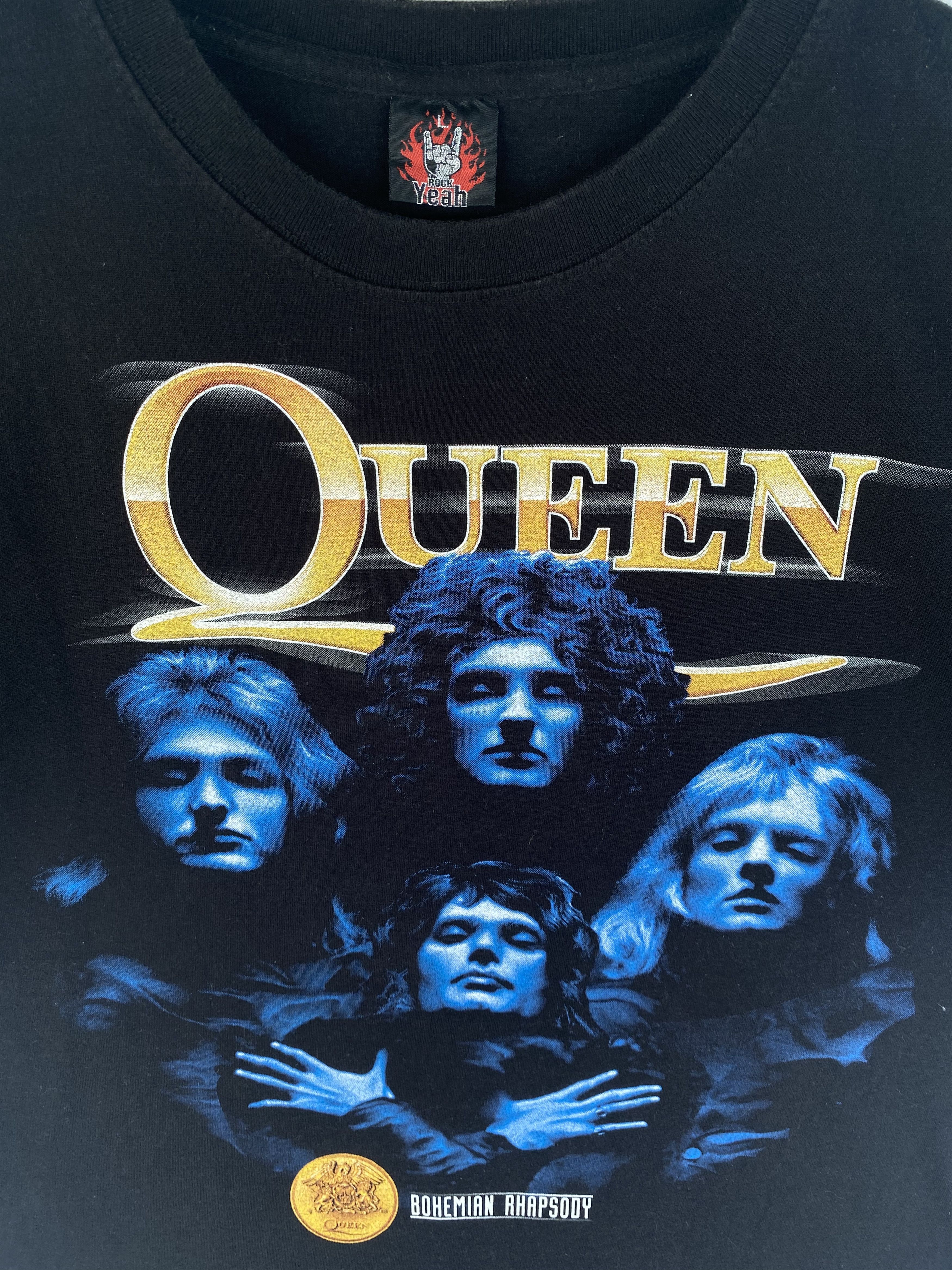 Band Tees 💥VINTAGE QUEEN Rock band Bohemian Rhapsody tee shirt Size US L / EU 52-54 / 3 - 3 Thumbnail
