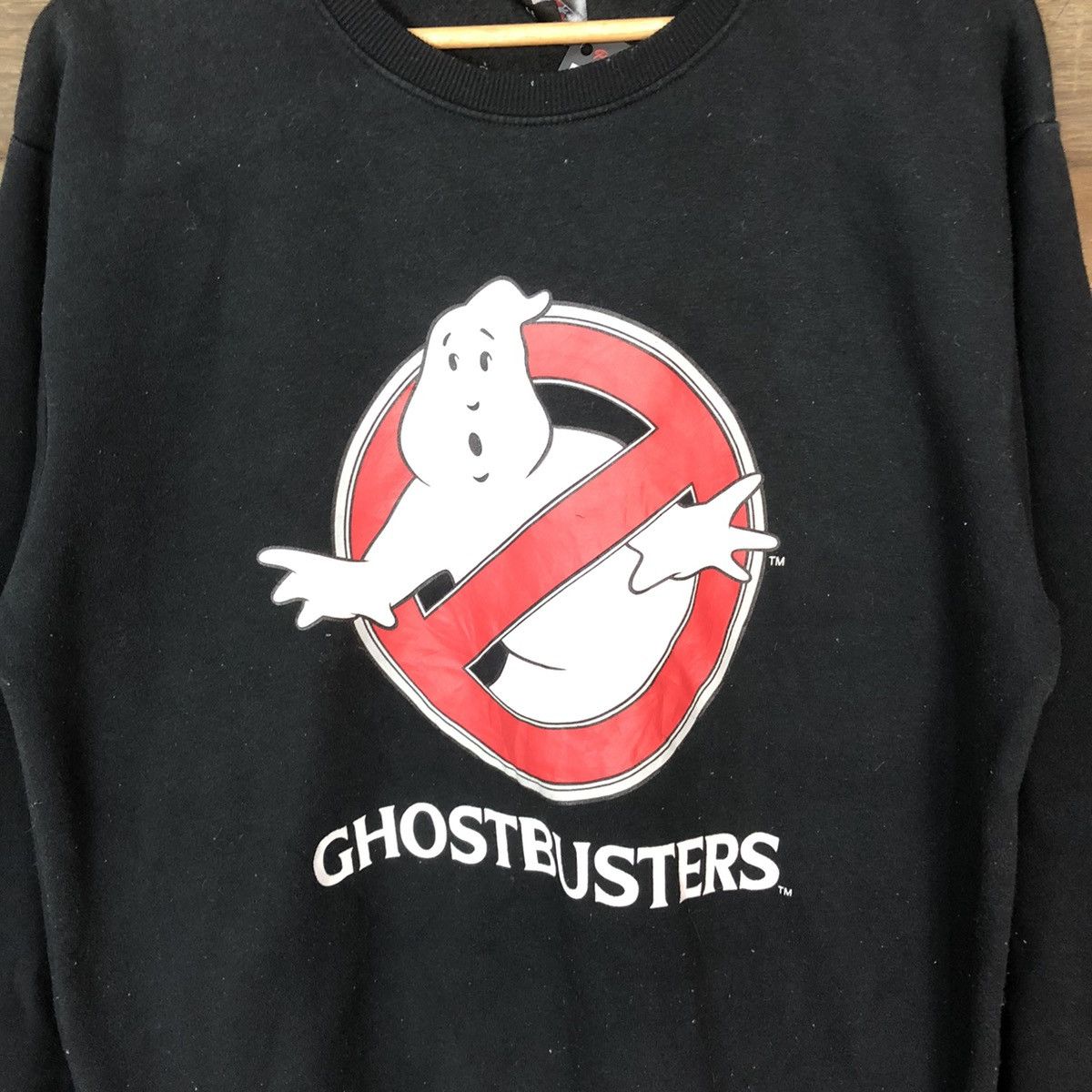 Vintage Ghostbuster movie vintage Black Sweatshirt #4741 Size US L / EU 52-54 / 3 - 6 Thumbnail