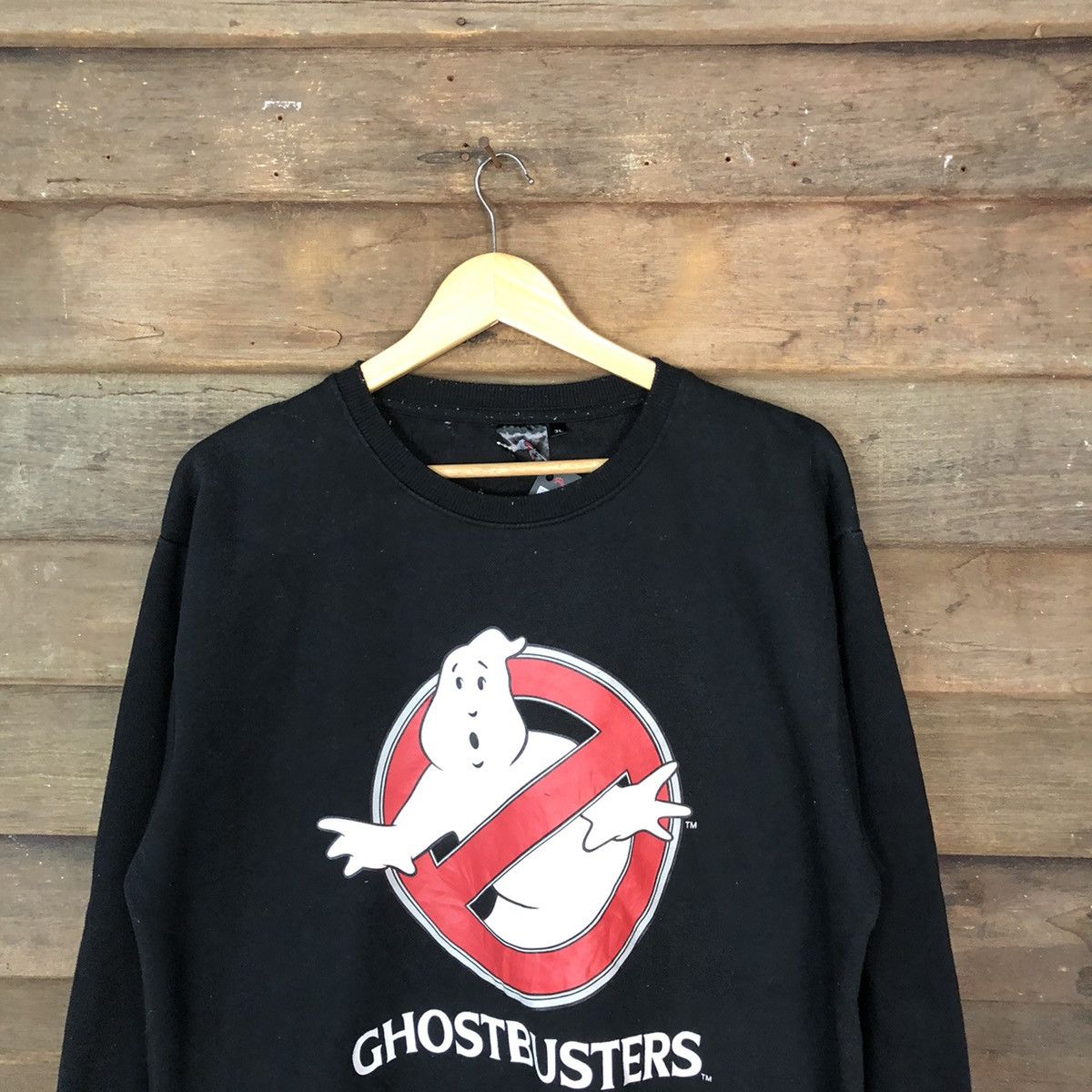 Vintage Ghostbuster movie vintage Black Sweatshirt #4741 Size US L / EU 52-54 / 3 - 2 Thumbnail