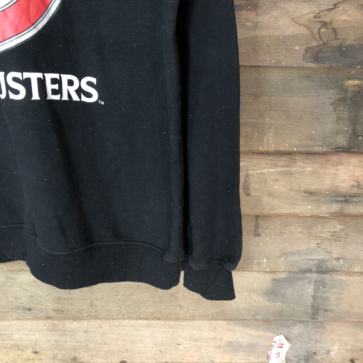 Vintage Ghostbuster movie vintage Black Sweatshirt #4741 Size US L / EU 52-54 / 3 - 5 Thumbnail