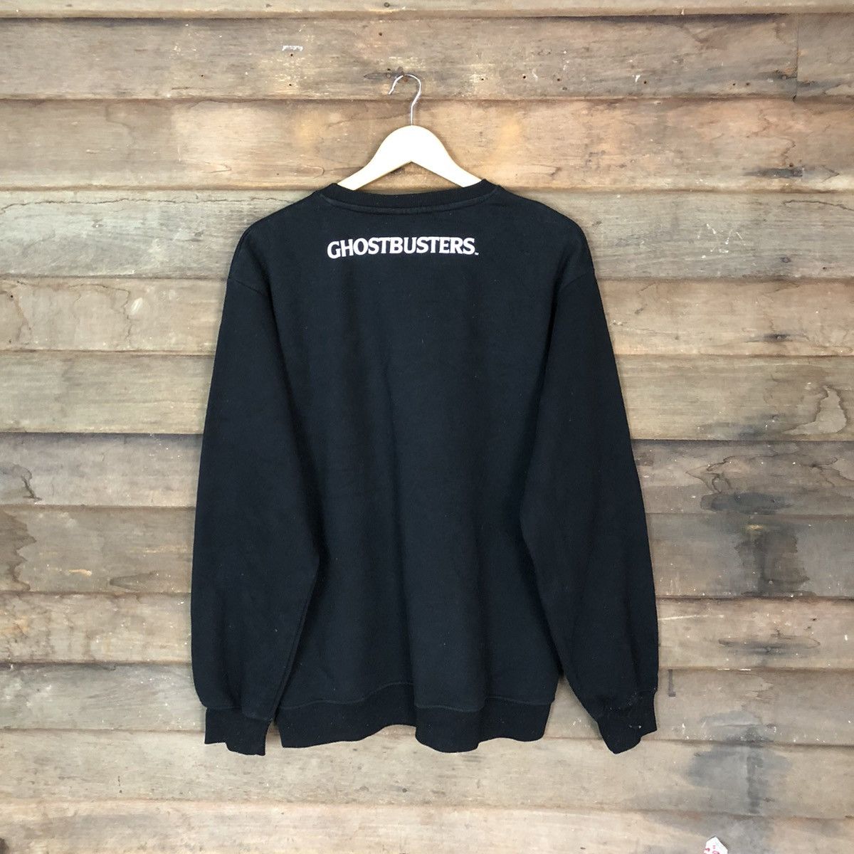 Vintage Ghostbuster movie vintage Black Sweatshirt #4741 Size US L / EU 52-54 / 3 - 10 Thumbnail