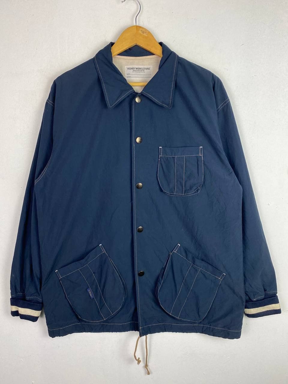 Japanese Brand vintage poshboy japanese brands slank pocket design Size US L / EU 52-54 / 3 - 1 Thumbnail