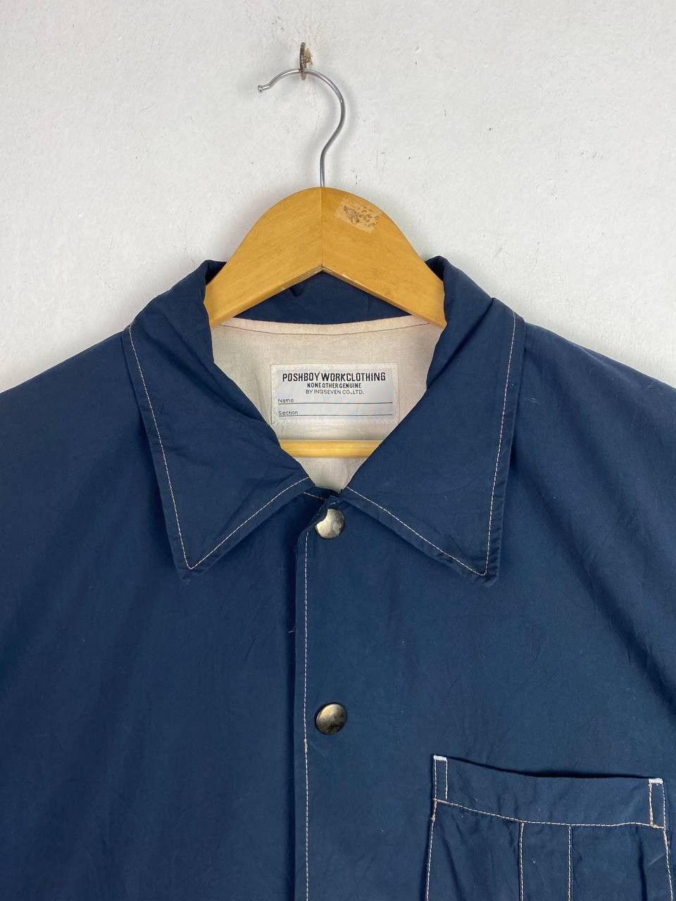 Japanese Brand vintage poshboy japanese brands slank pocket design Size US L / EU 52-54 / 3 - 2 Thumbnail