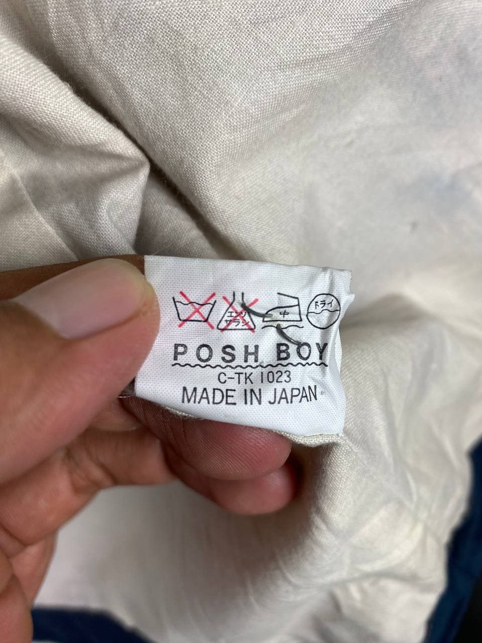 Japanese Brand vintage poshboy japanese brands slank pocket design Size US L / EU 52-54 / 3 - 7 Thumbnail