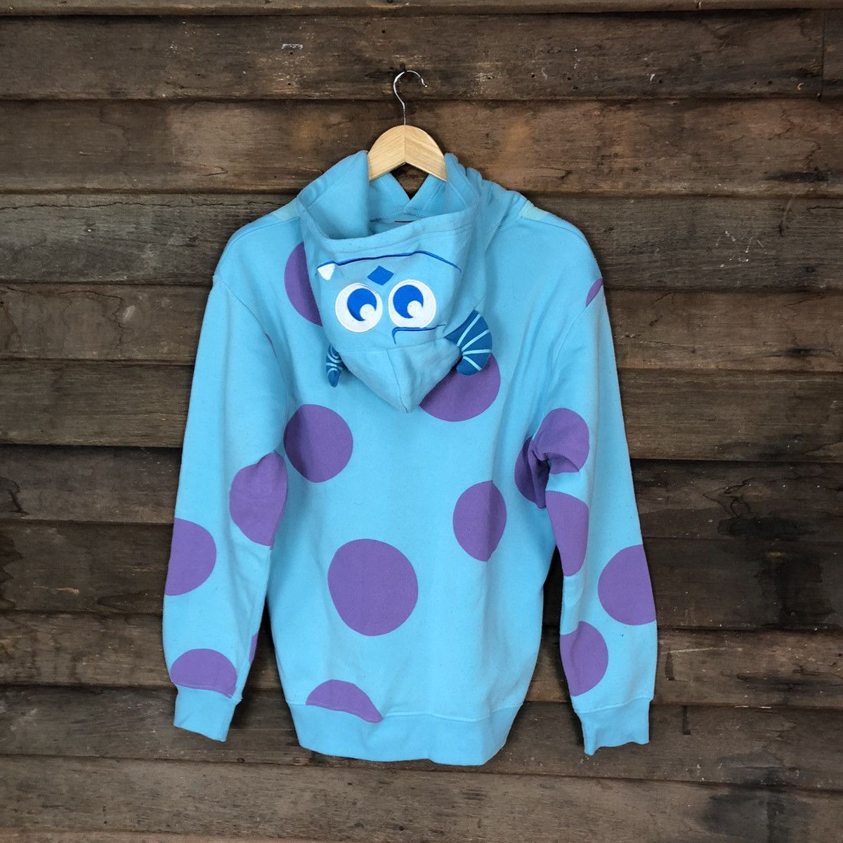 Cartoon Network Disney Pixar Monster inc Blue Hoodie costume #5981 Size US M / EU 48-50 / 2 - 10 Thumbnail