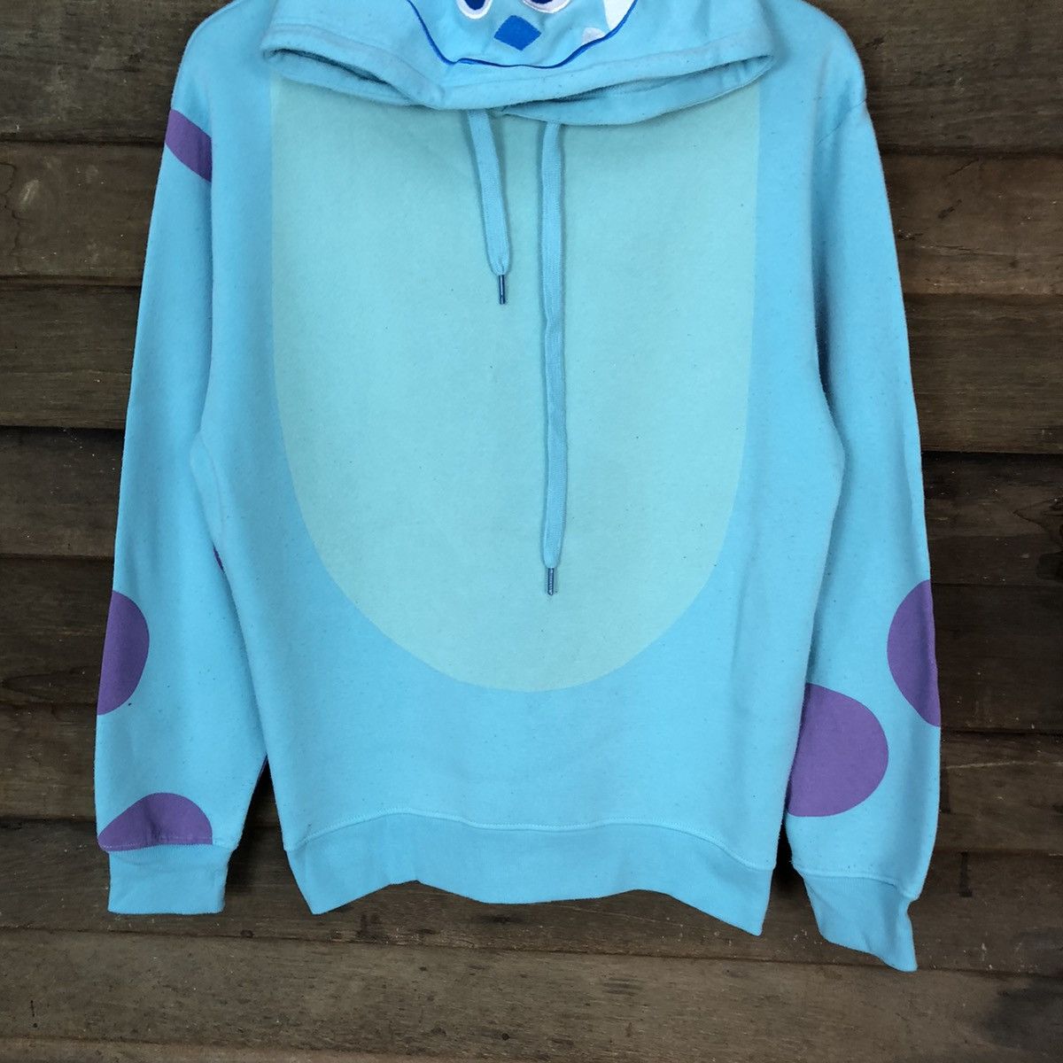 Cartoon Network Disney Pixar Monster inc Blue Hoodie costume #5981 Size US M / EU 48-50 / 2 - 3 Thumbnail