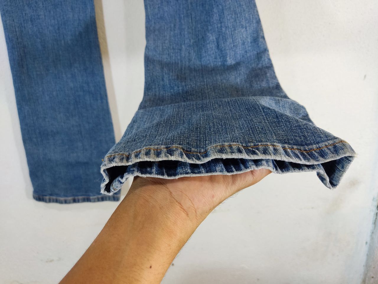 Levi's vintage levis 518 superlow stretch bootcut flare denim Size 30" / US 8 / IT 44 - 11 Thumbnail