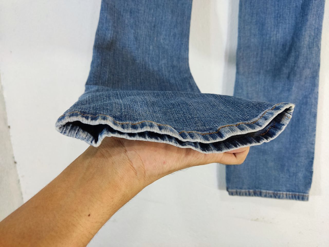 Levi's vintage levis 518 superlow stretch bootcut flare denim Size 30" / US 8 / IT 44 - 12 Thumbnail