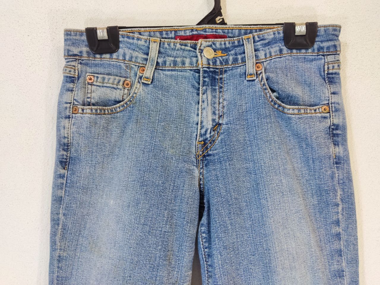 Levi's vintage levis 518 superlow stretch bootcut flare denim Size 30" / US 8 / IT 44 - 10 Thumbnail