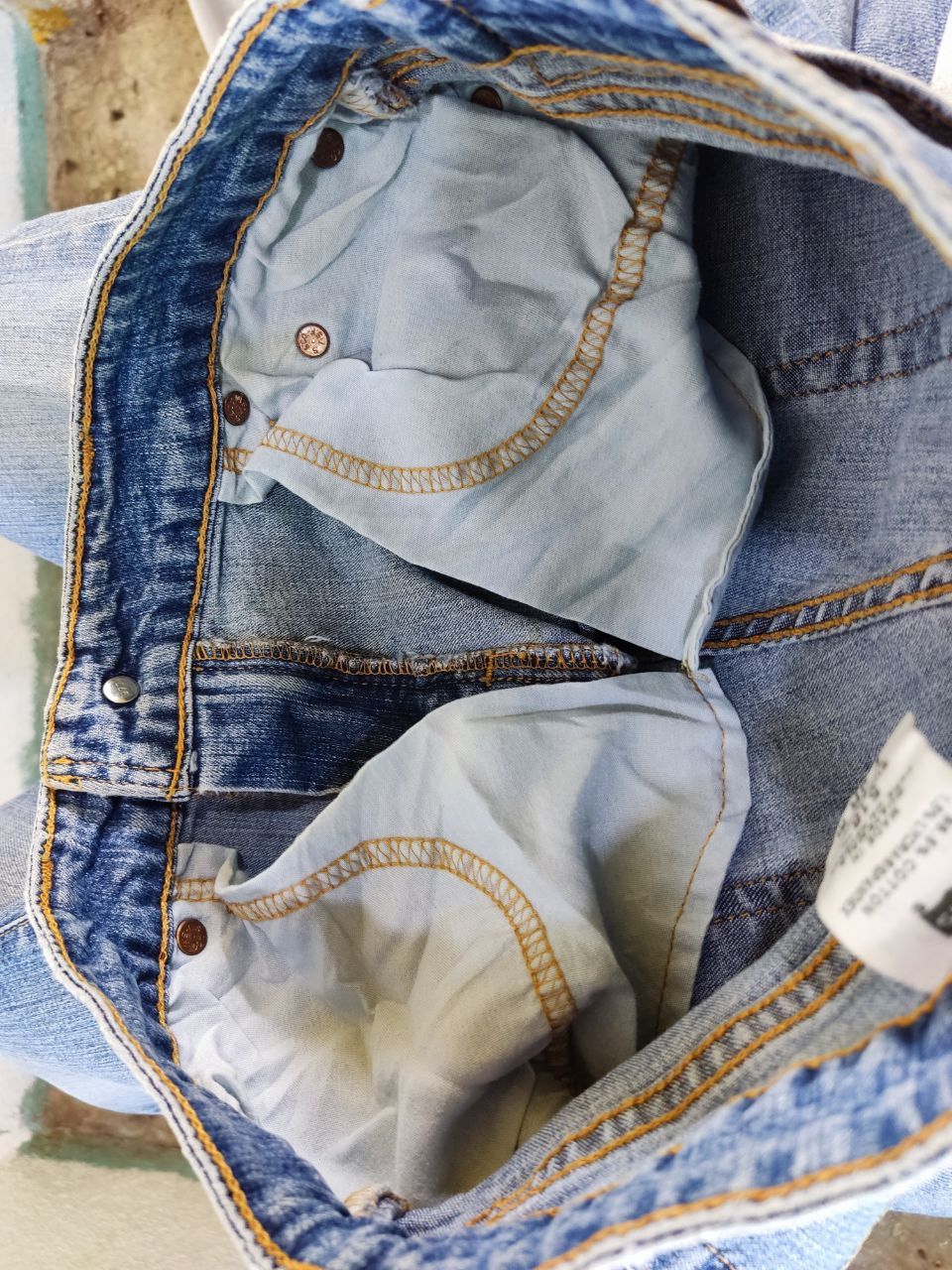 Levi's vintage levis 518 superlow stretch bootcut flare denim Size 30" / US 8 / IT 44 - 4 Thumbnail