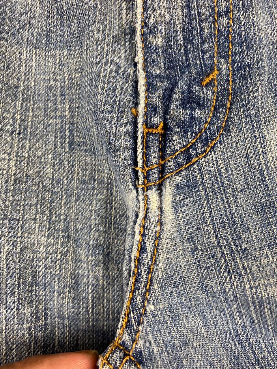 Levi's levis 559 relaxed straight fit denim nice design Size US 38 / EU 54 - 11 Thumbnail