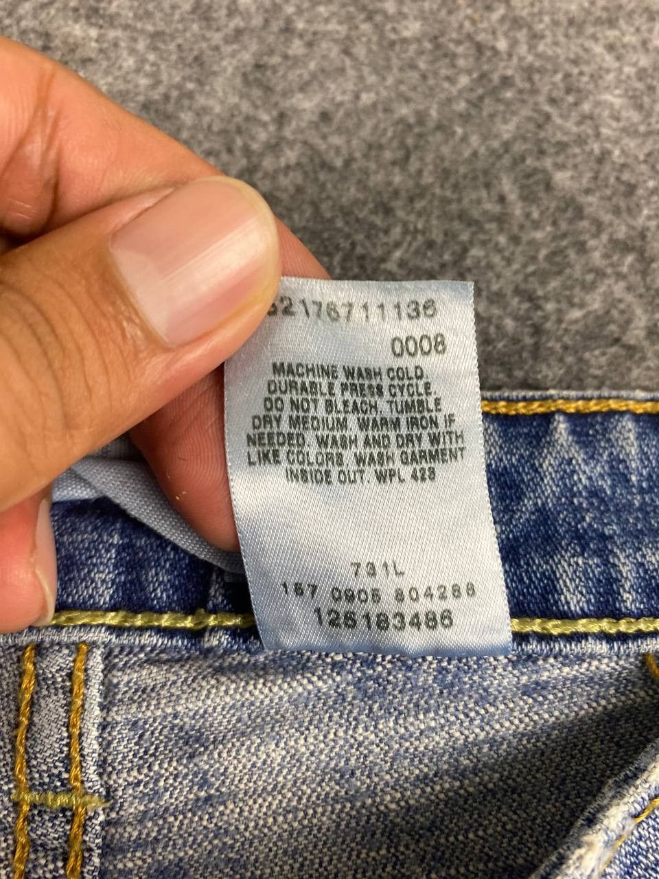 Levi's vintage levis 515 bootcut flare distressed denim Size 32" / US 10 / IT 46 - 15 Thumbnail