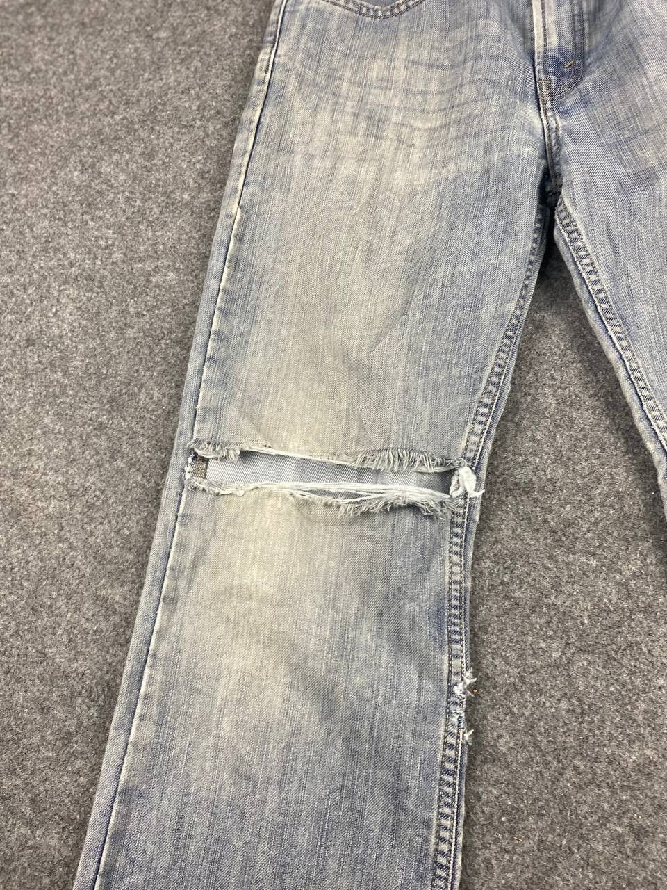 Levi's vintage levis 527 bootcut flare distressed denim Size US 30 / EU 46 - 11 Thumbnail