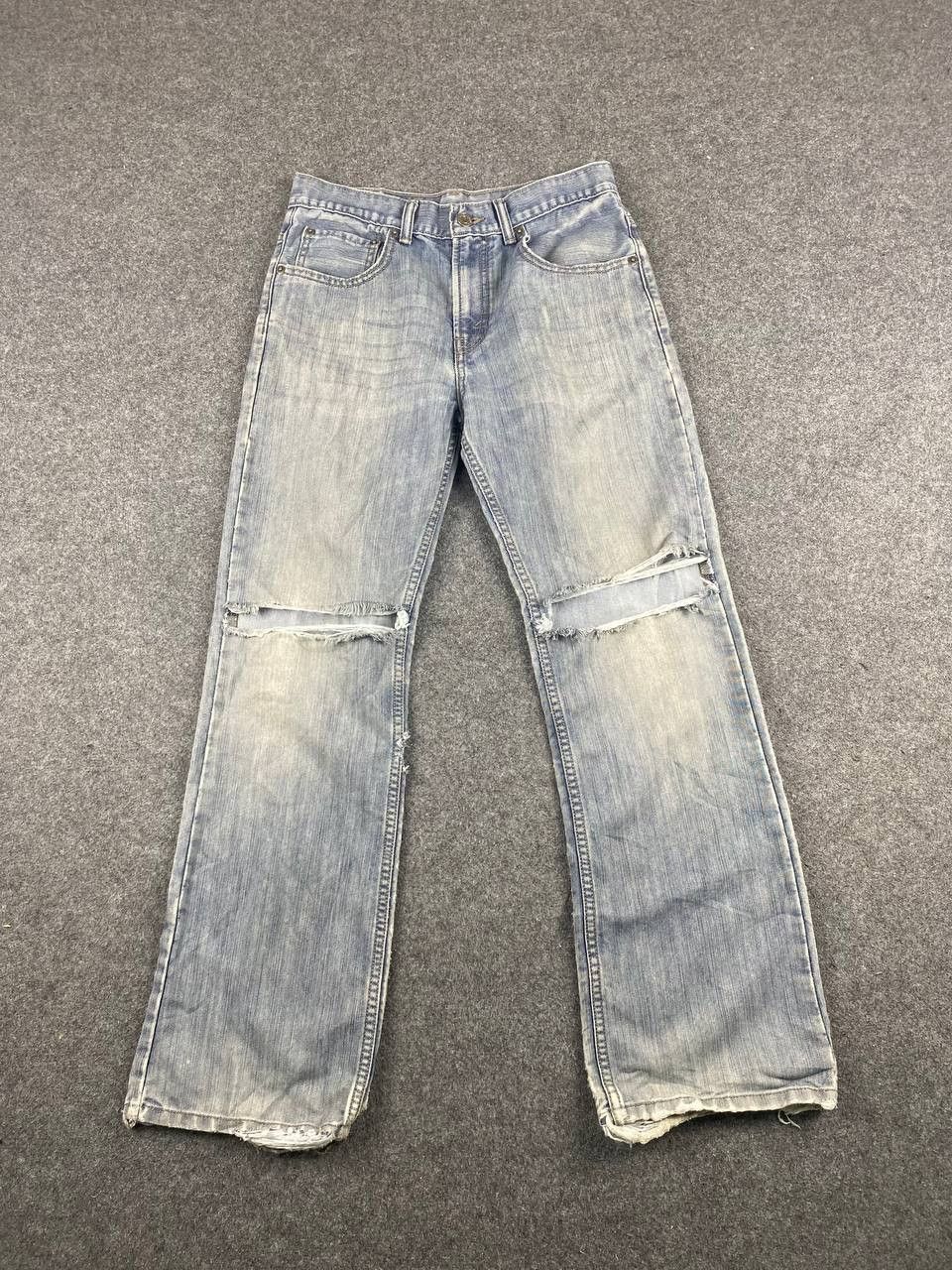 Levi's vintage levis 527 bootcut flare distressed denim Size US 30 / EU 46 - 9 Thumbnail