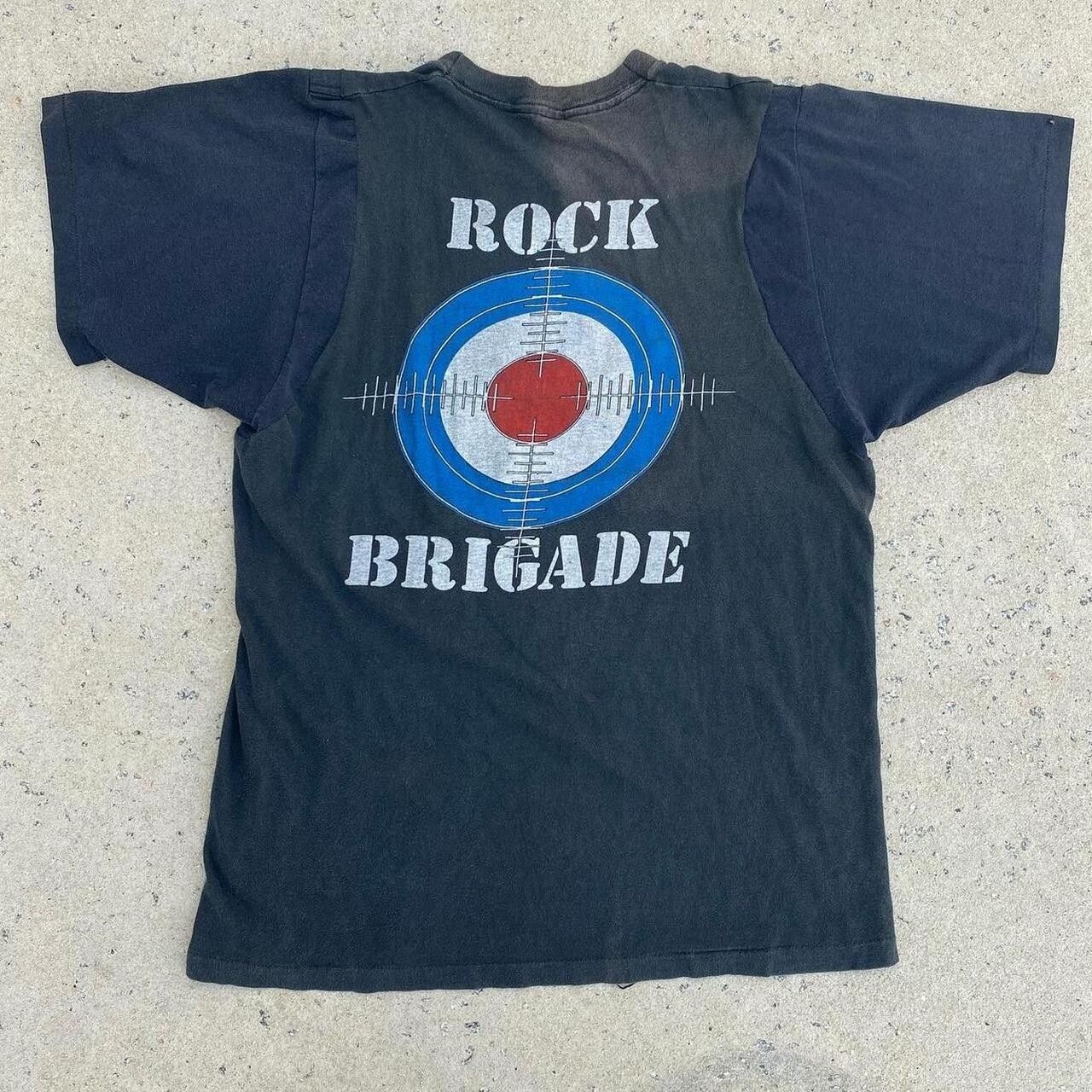 Band Tees VINTAGE 1983 DEF LEPPARD “Rock Brigade” T SHIRT Size US XL / EU 56 / 4 - 2 Preview