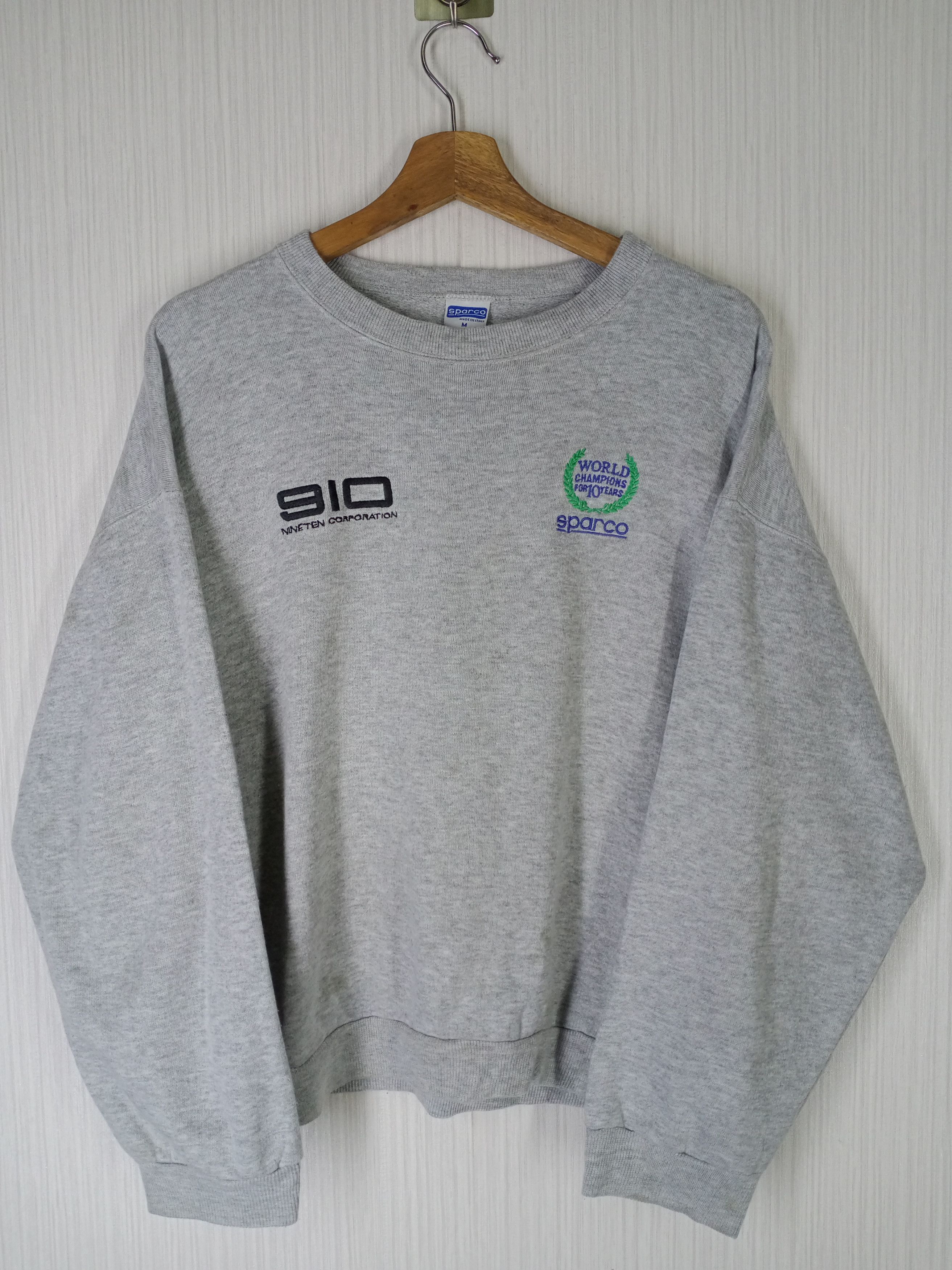 Gear for Sports Rare Vintage Sparco World Champion Sweatshirt Size US M / EU 48-50 / 2 - 4 Thumbnail