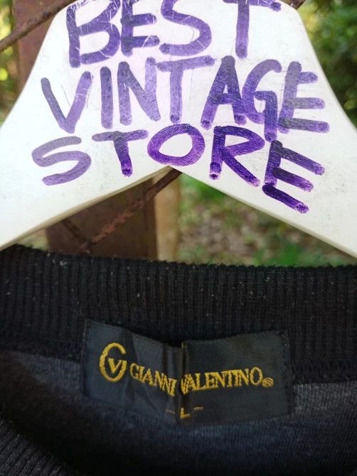 Gianni Valentino Vintage 90's Gianni Valentino Embroidered Logo Crewneck Size US L / EU 52-54 / 3 - 3 Thumbnail