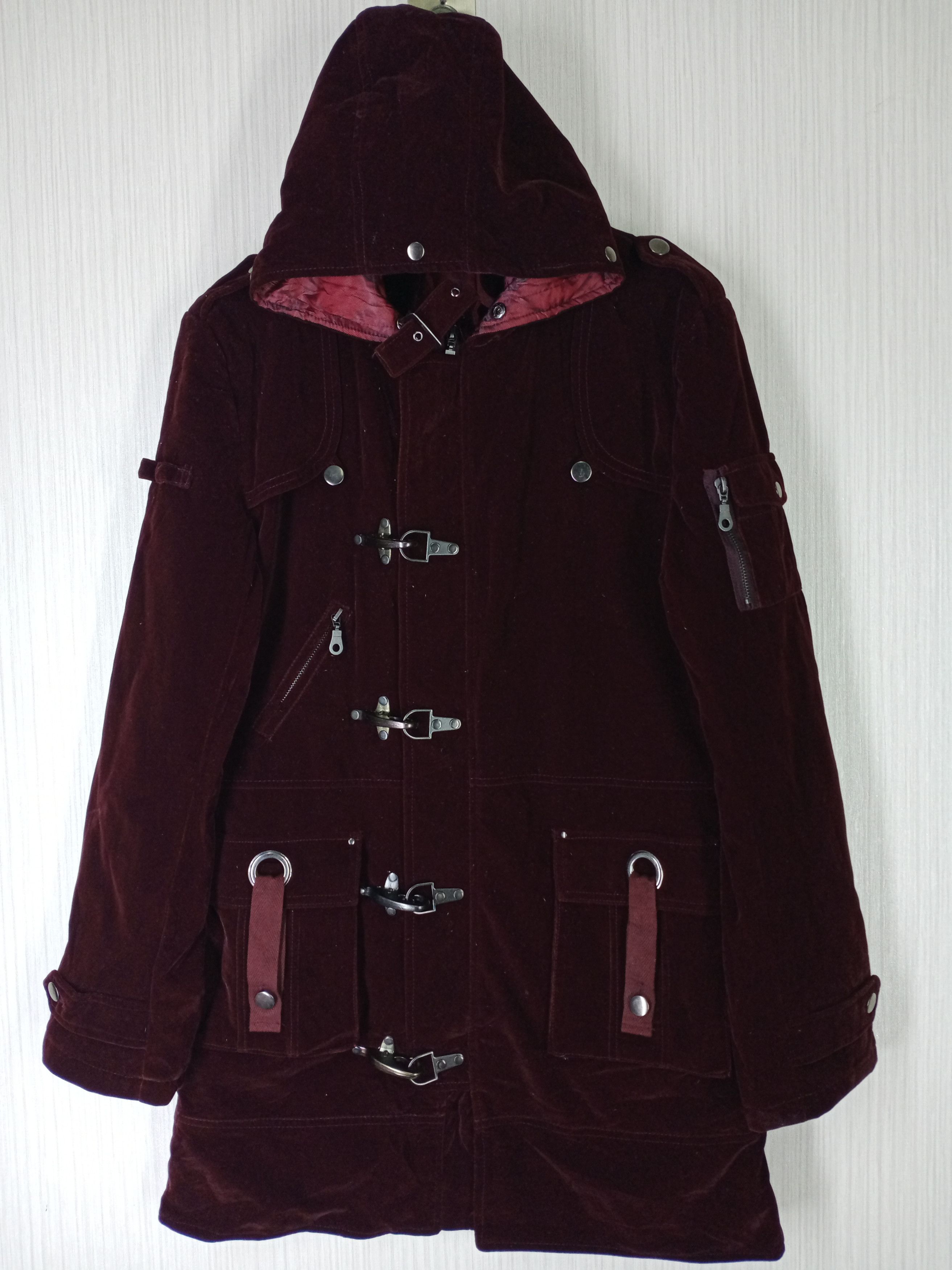 Japanese Brand AUTHENTIC JAPAN SEDITIONARIES PUNK VELVET PARKA JACKET Size US M / EU 48-50 / 2 - 1 Thumbnail